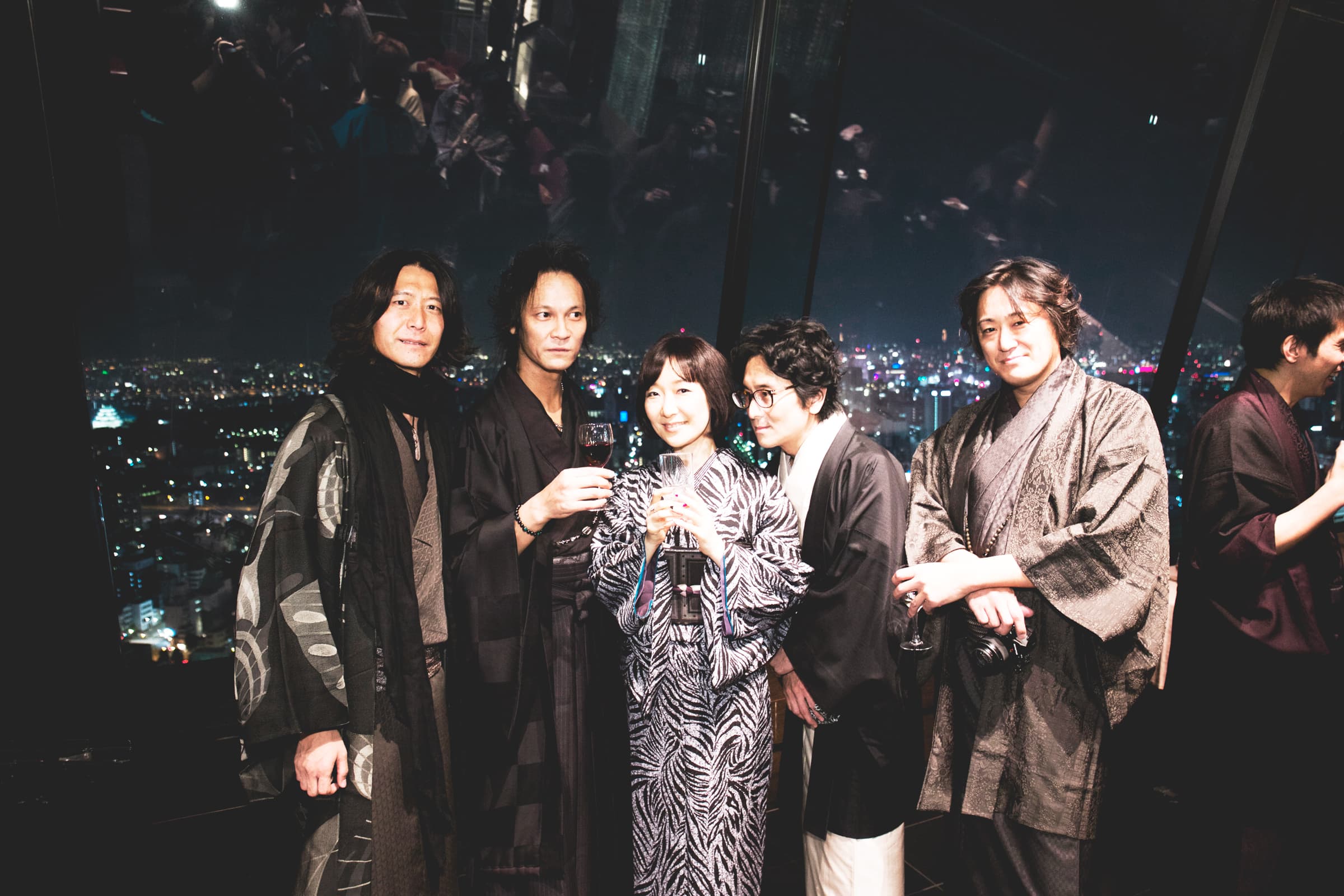 kimono party at lucent tower 2015