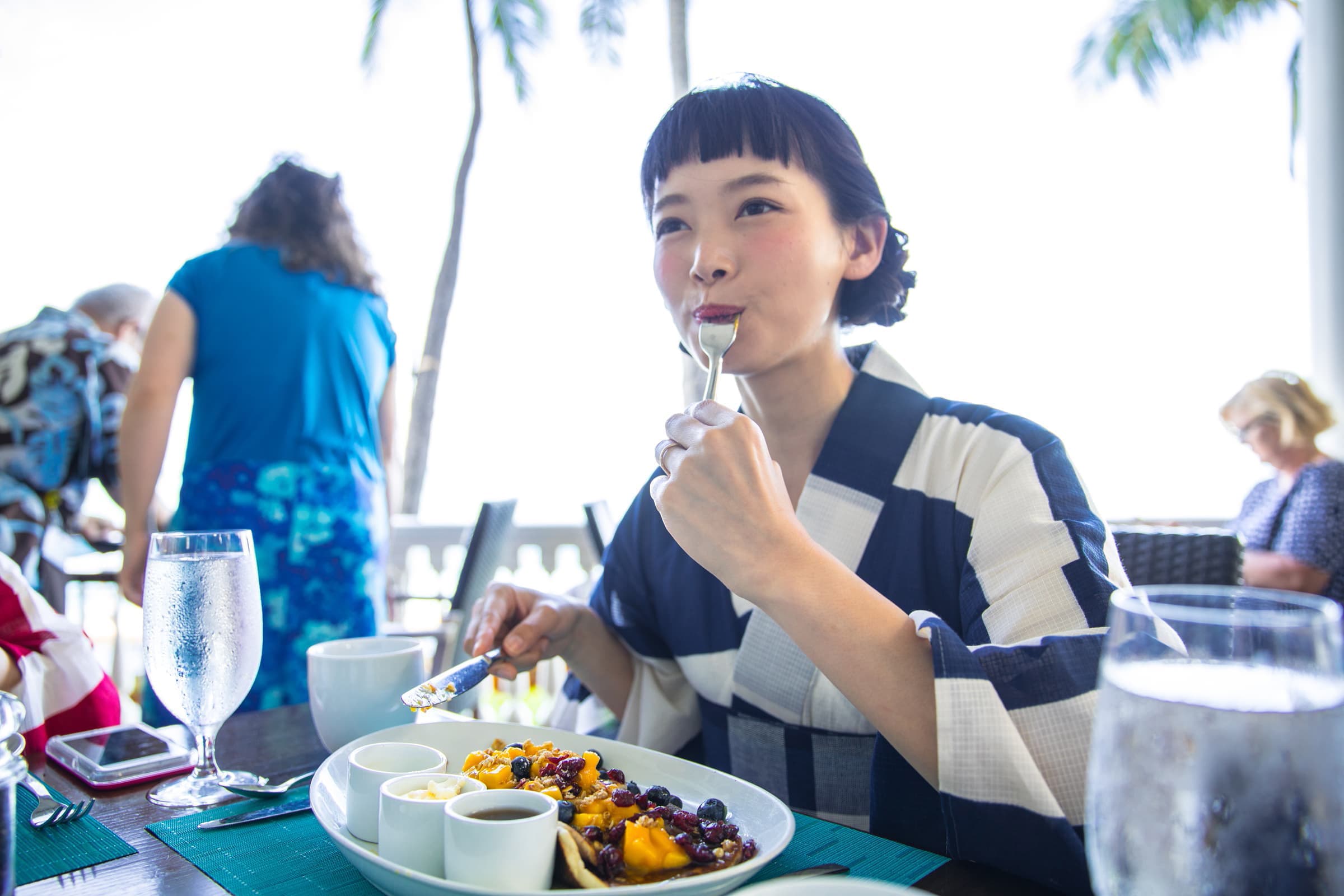 bokuranoyume Yukata Walk in Hawaii 2017