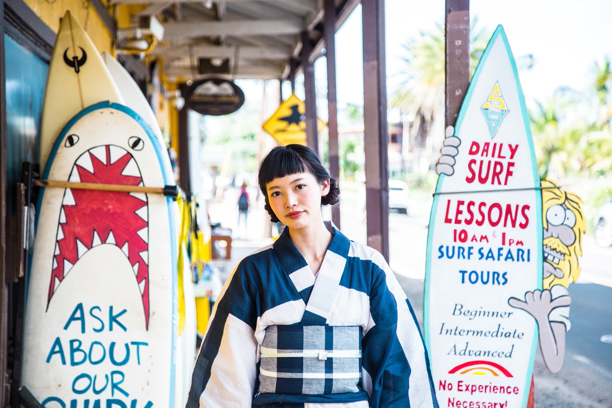 bokuranoyume Yukata Walk in Hawaii 2017