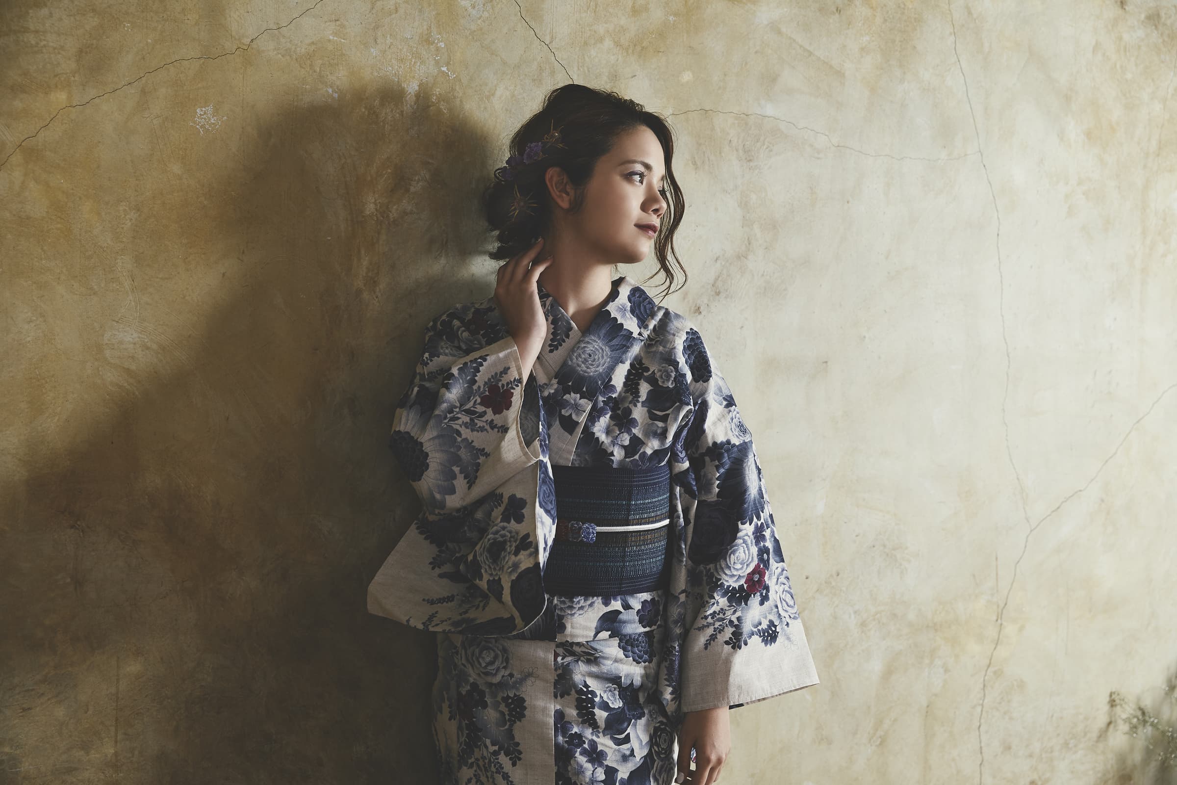 2018 yukata new product sky gray