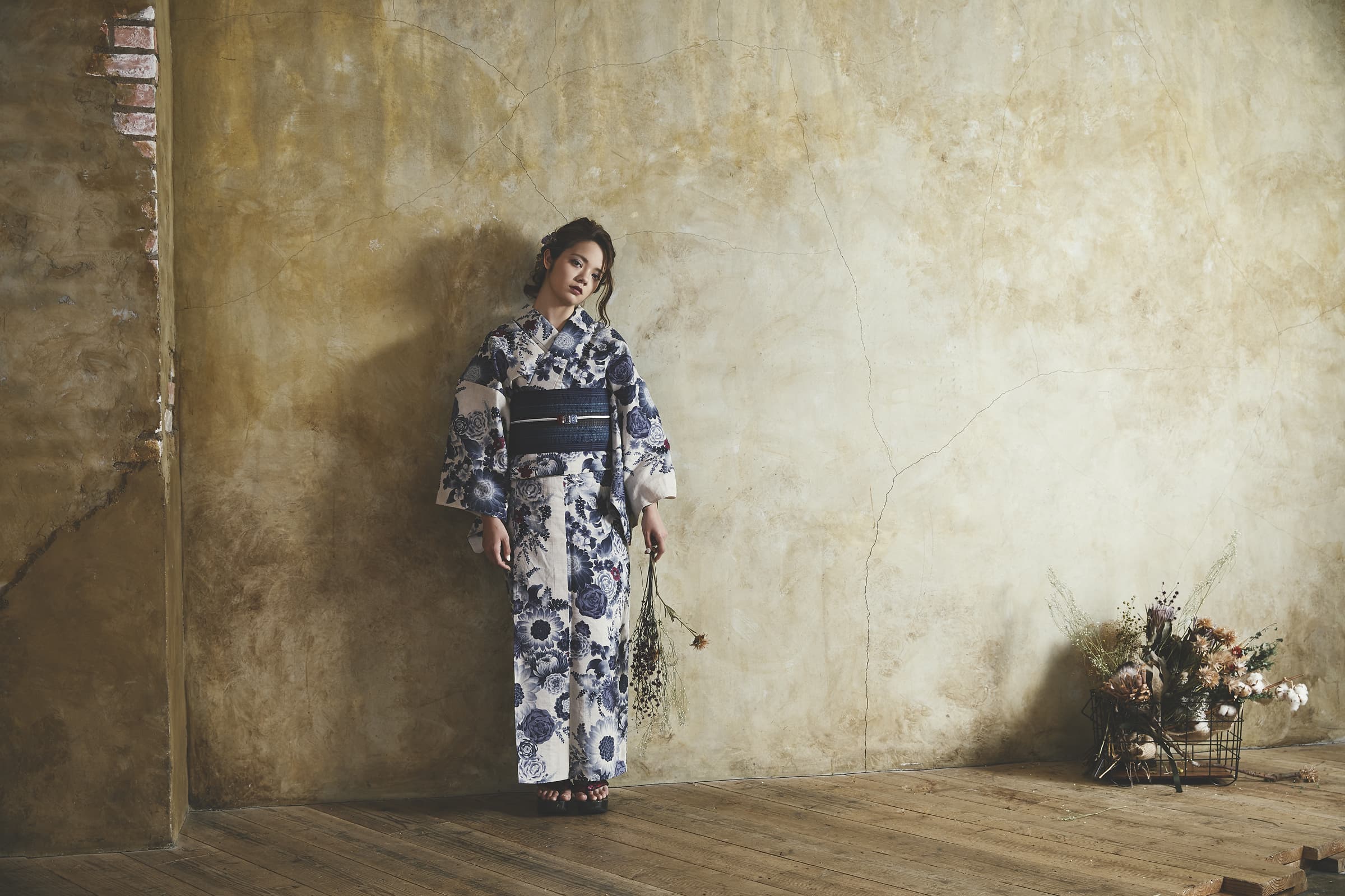 2018 yukata new product sky gray