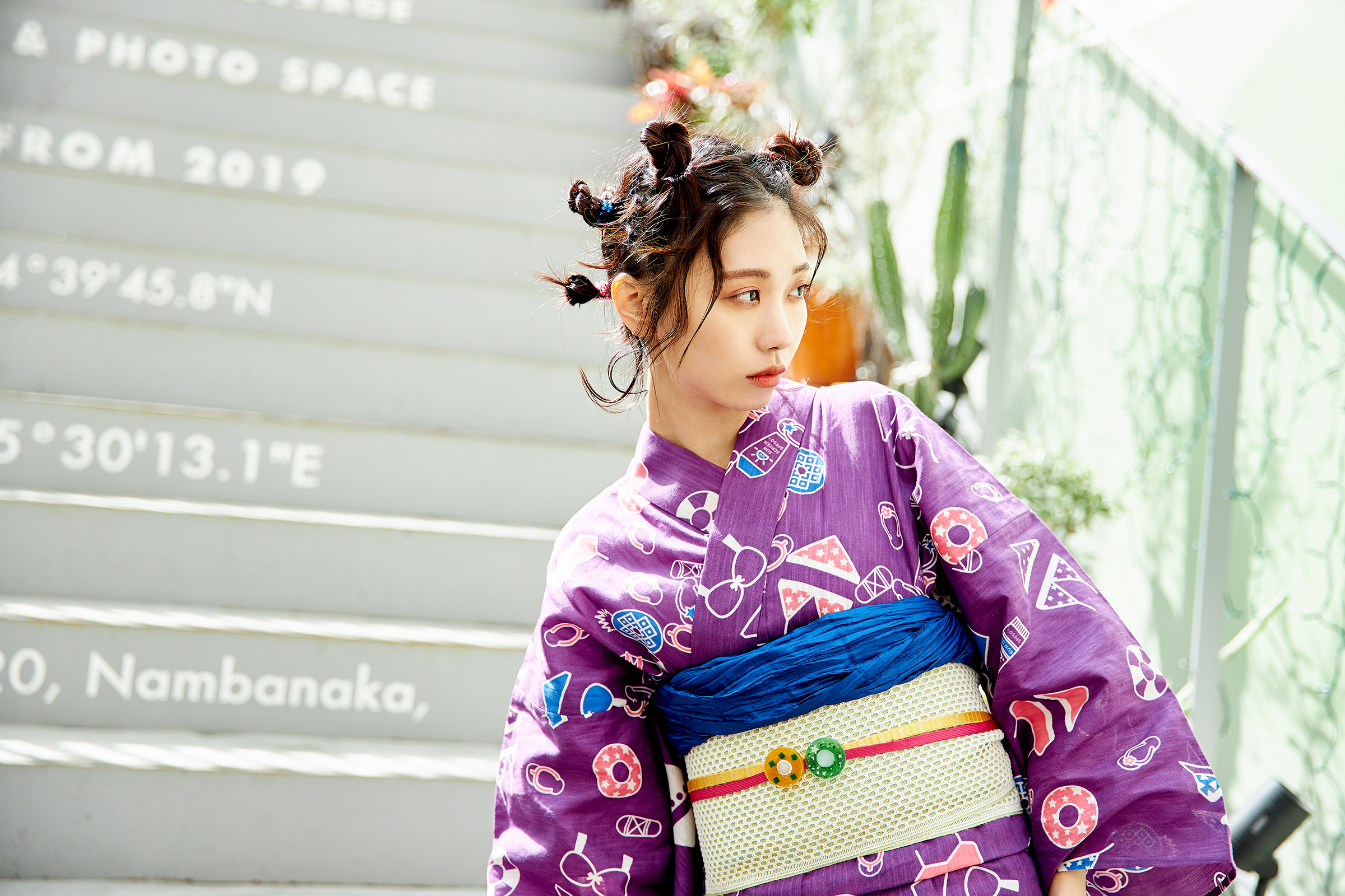 2020 yukata new product HAPPY BEACH